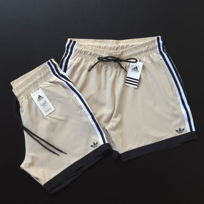 Short Elastano  - Bege – SE347