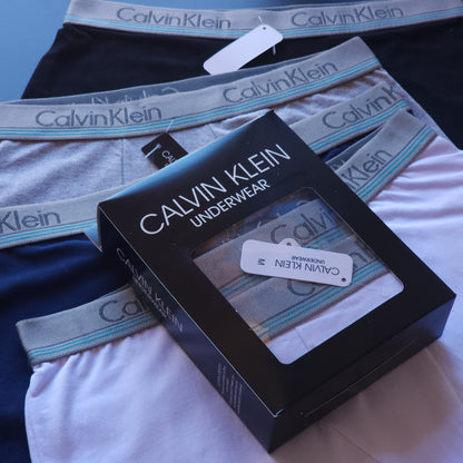 1 GRADE (12 CUECAS) LUXO 3 CORES - (4 CAIXINHAS GRÁTIS)