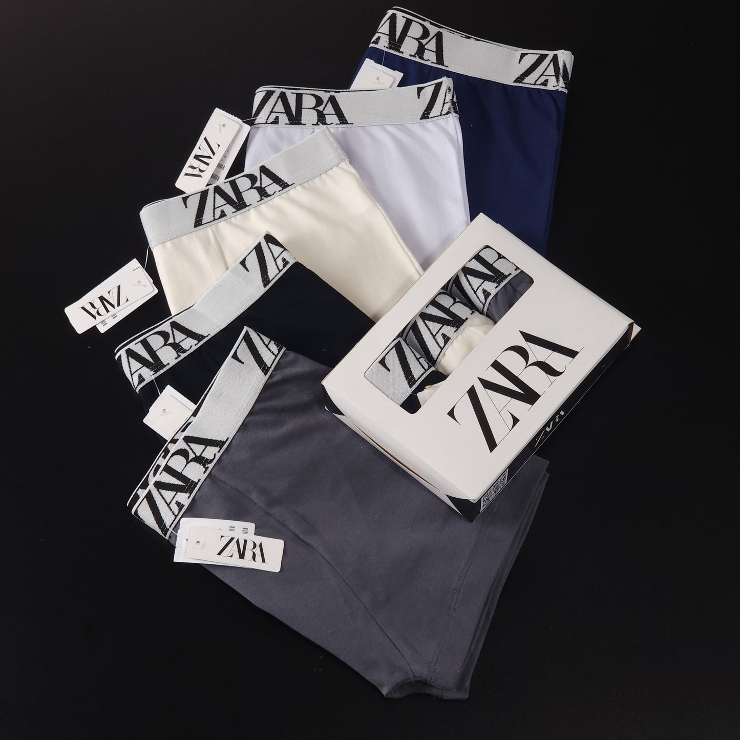 1 GRADE (12 CUECAS) LUXO 3 CORES - (4 CAIXINHAS GRÁTIS)