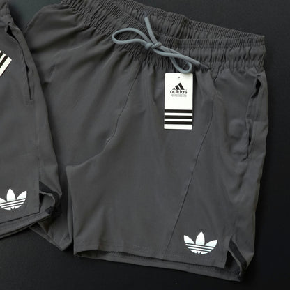 Short Elastano  - Cinza Chumbo
