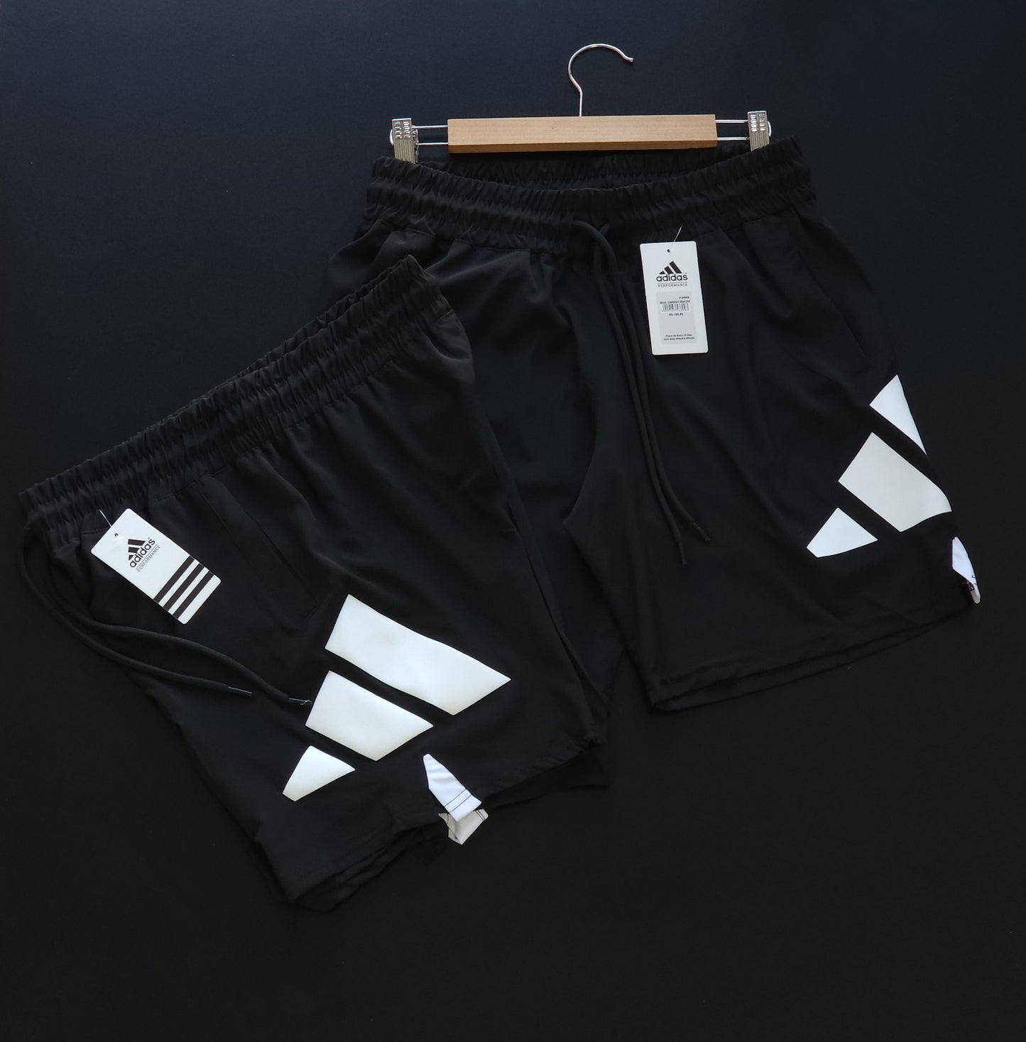 Short Elastano - Preto
