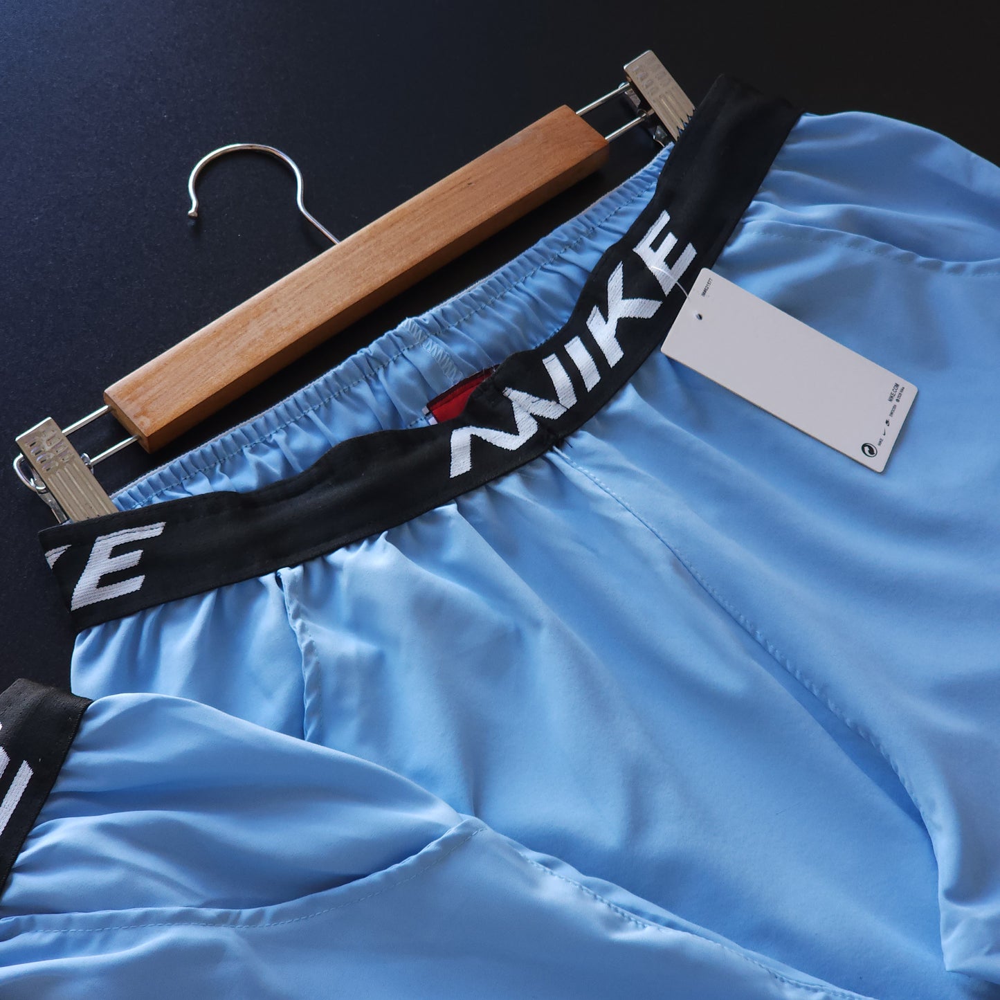Short Elastano - Azul Bebê