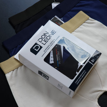 1 Grade com 12 Cuecas – Linha Premium – 3 Cores – Acompanha 4 Caixinhas Grátis – PR189