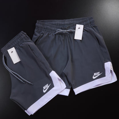 Short Elastano  - Cinza Chumbo