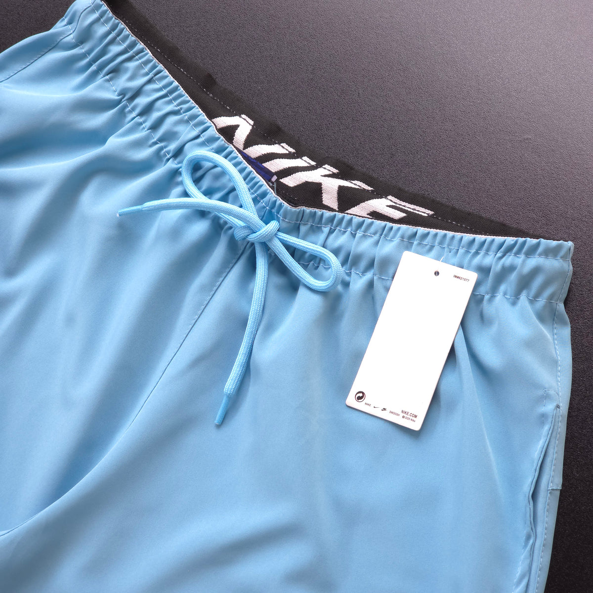Short Elastano  - Azul Bebê