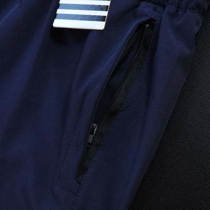 Short Elastano com Zíper - Marinho