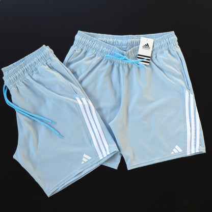 Short Elastano  - Azul Bebê