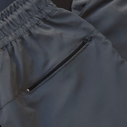 Short Elastano (Bolso Traseiro Com Zíper) - Cinza Chumbo – SE333