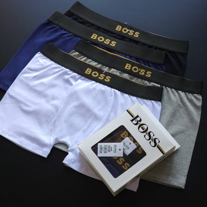 1 GRADE (12 CUECAS) PREMIUM COM 3 CORES SORTIDAS - (4 CAIXINHAS GRÁTIS)