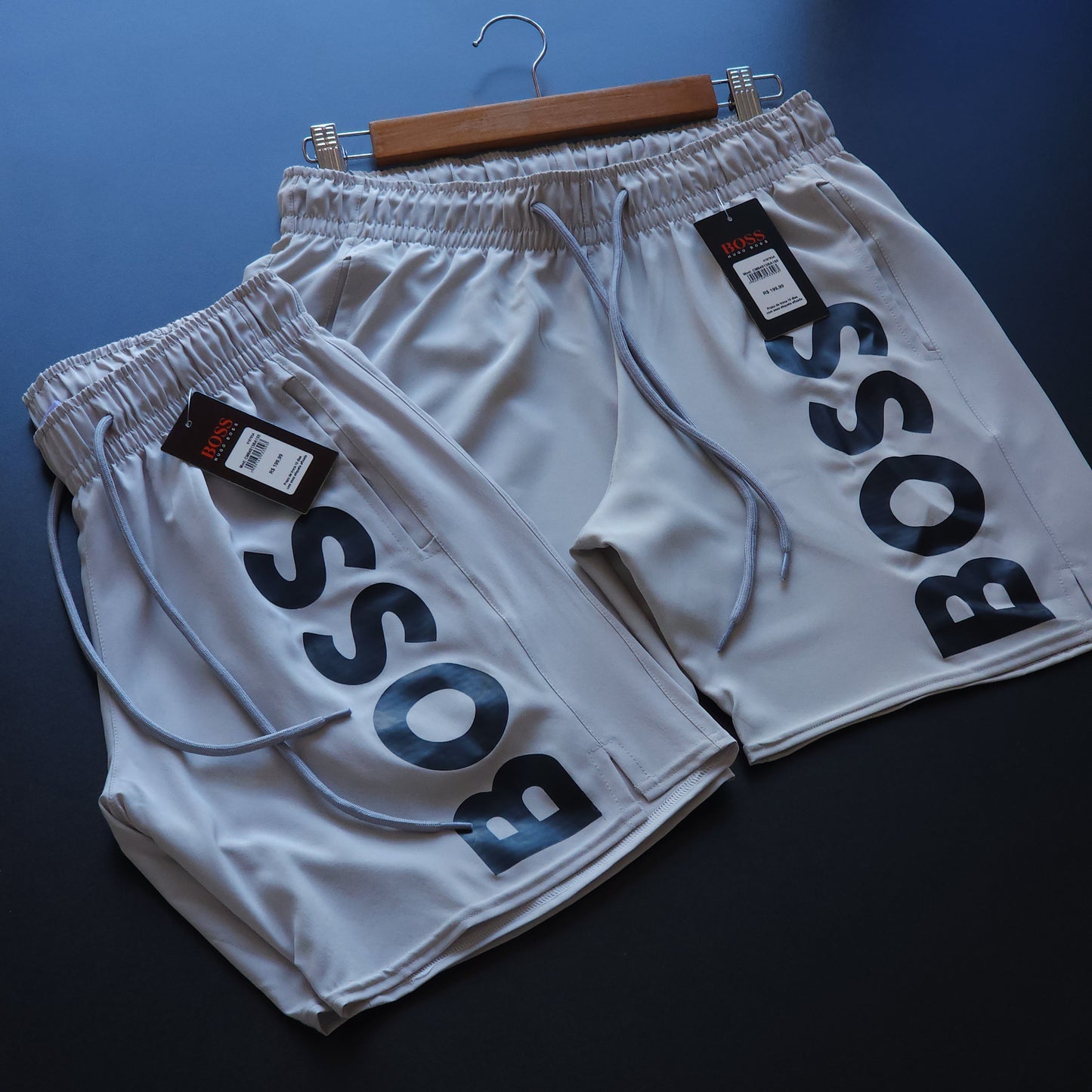 Short Elastano - Cinza Chumbo