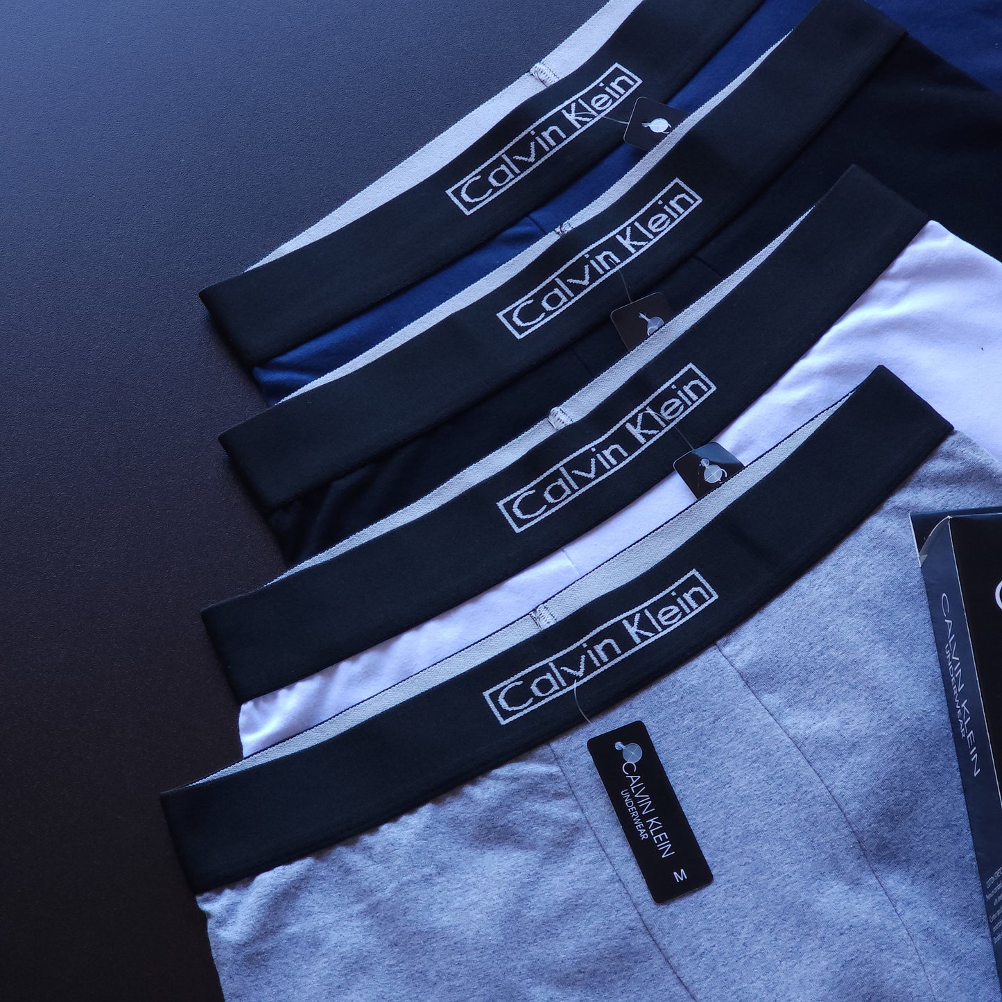 1 GRADE (12 CUECAS) LUXO 3 CORES - (4 CAIXINHAS GRÁTIS)