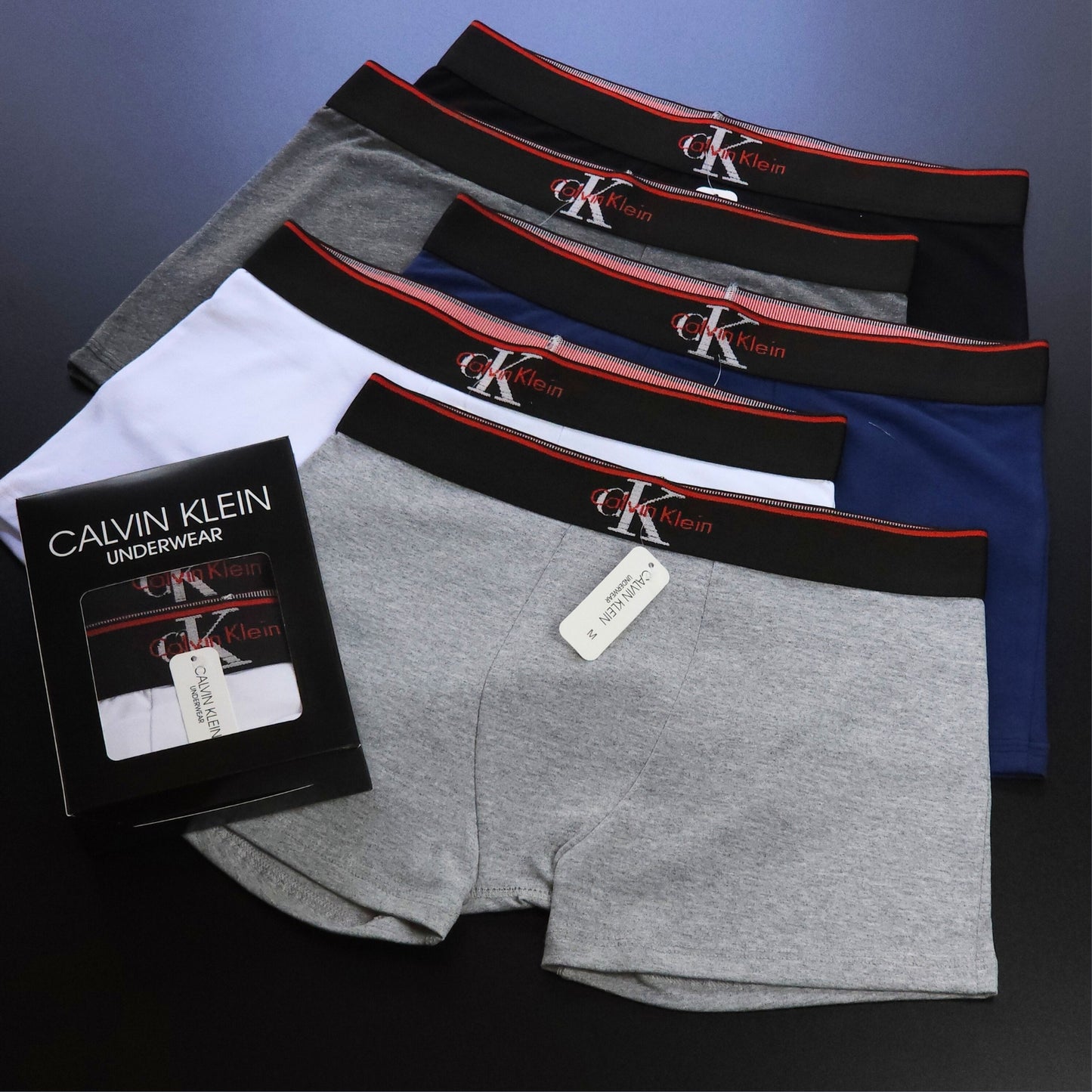 1 GRADE (12 CUECAS) LUXO 3 CORES - (4 CAIXINHAS GRÁTIS)