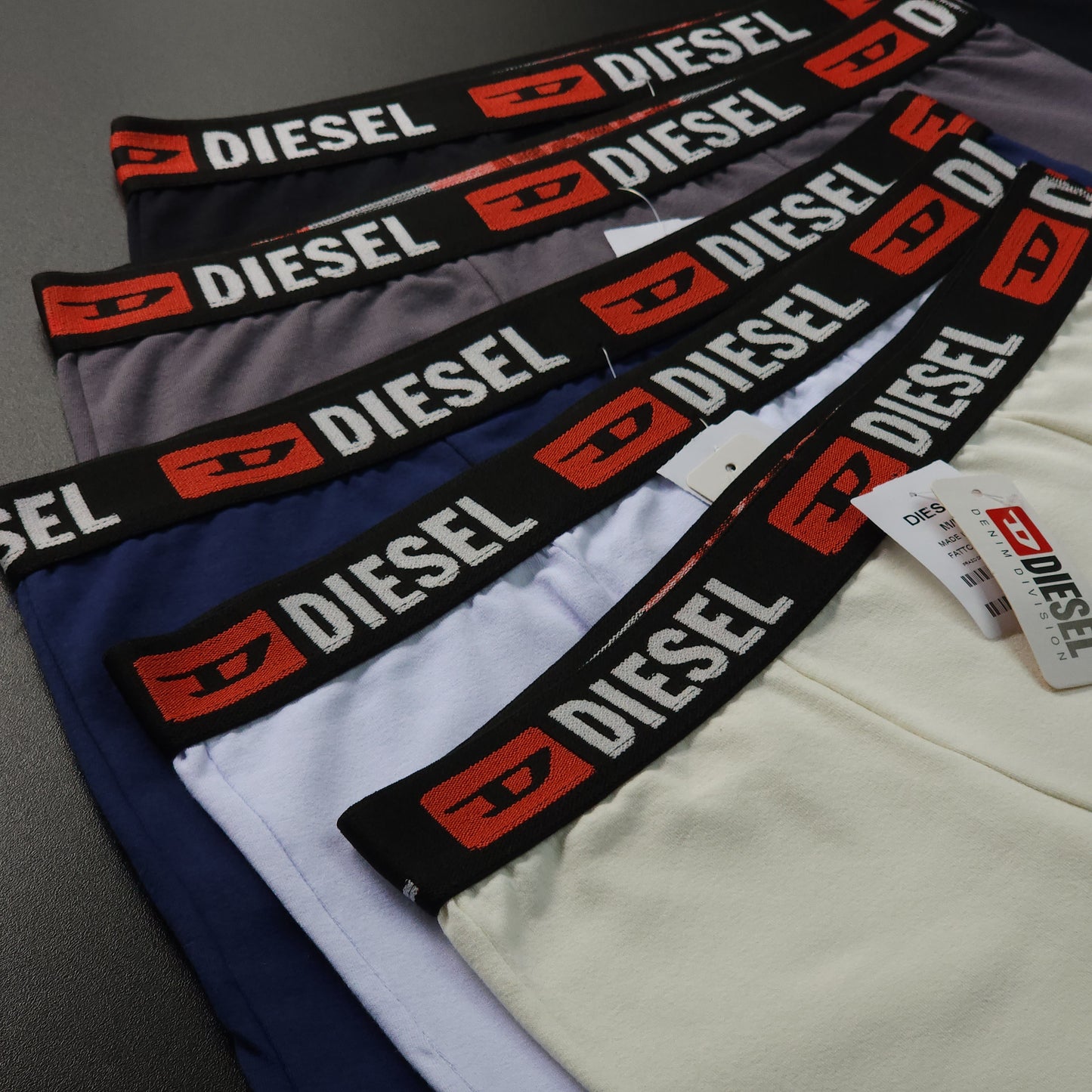 1 GRADE (12 CUECAS) LUXO 3 CORES - (4 CAIXINHAS GRÁTIS)