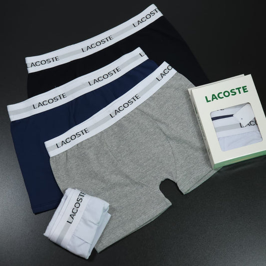 12 cuecas Linha Premium (1 grade) com 3 cores / Acompanha 4 caixinhas grátis