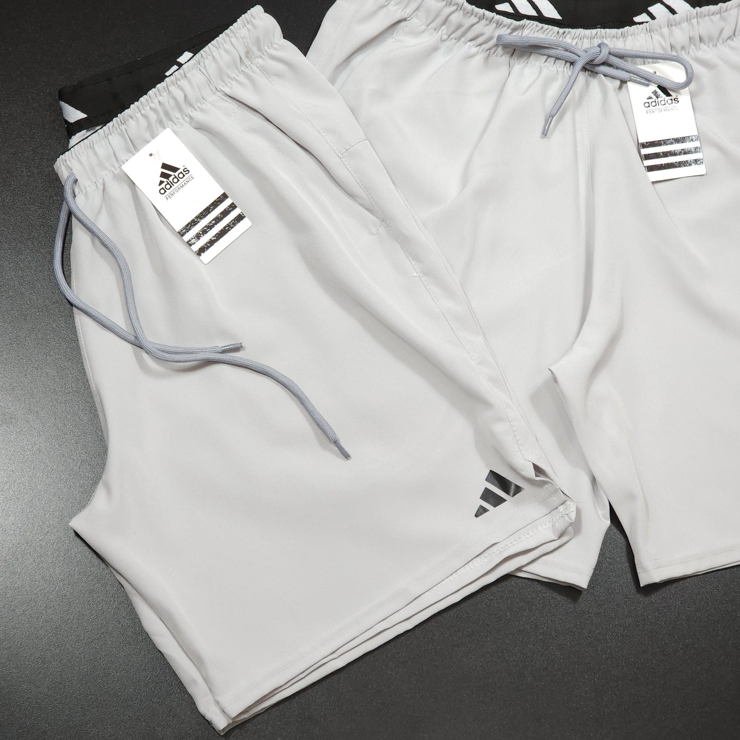 Short Elastano - Cinza