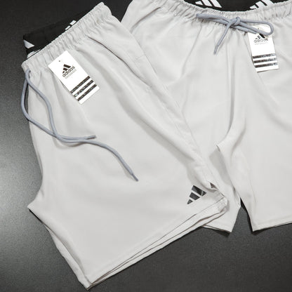 Short Elastano - Cinza