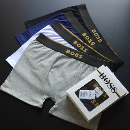 1 GRADE (12 CUECAS) PREMIUM COM 3 CORES SORTIDAS - (4 CAIXINHAS GRÁTIS)