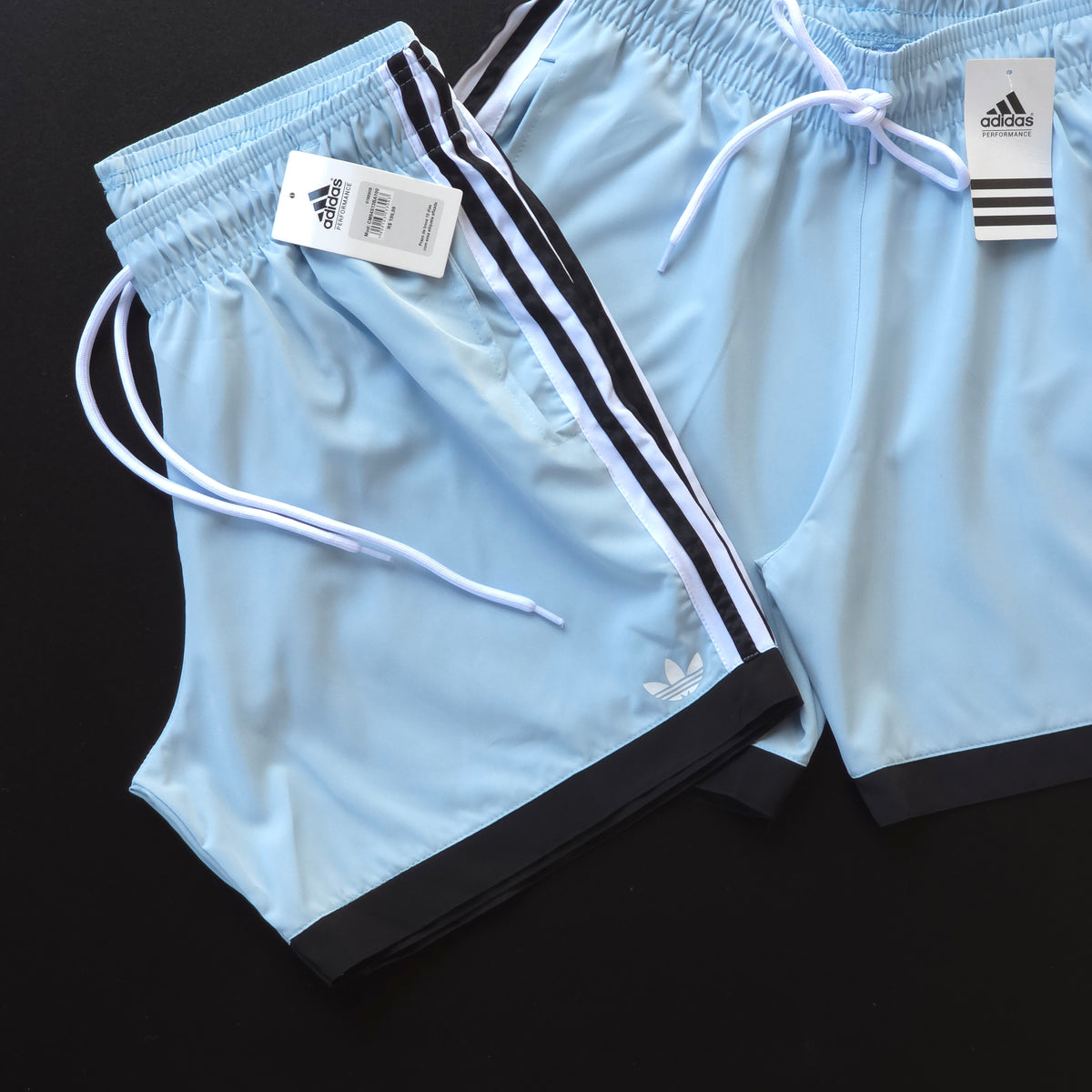 Short Elastano  - Azul Bebê – SE346