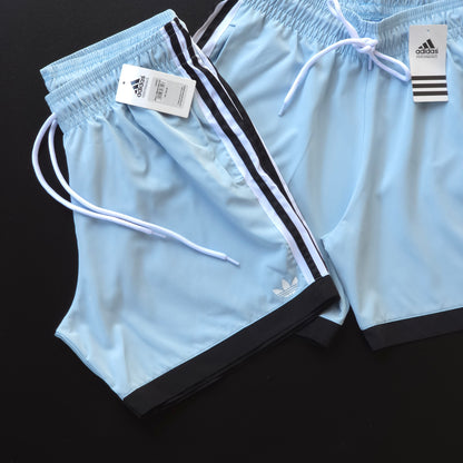 Short Elastano  - Azul Bebê – SE346