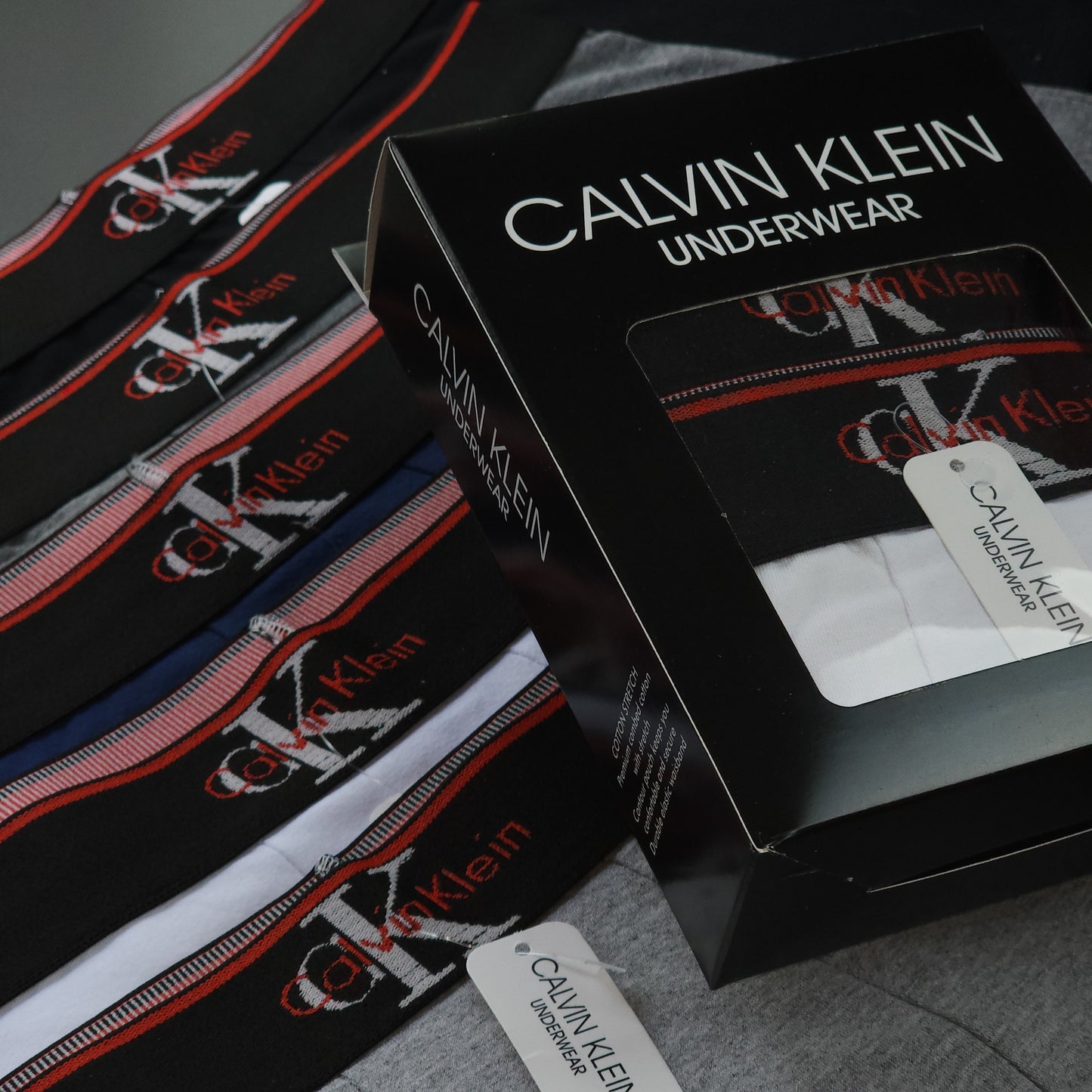 1 GRADE (12 CUECAS) LUXO 3 CORES - (4 CAIXINHAS GRÁTIS)