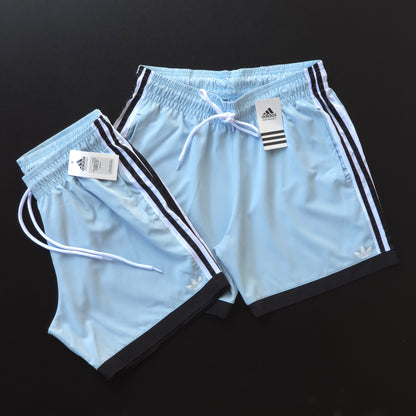 Short Elastano  - Azul Bebê – SE346