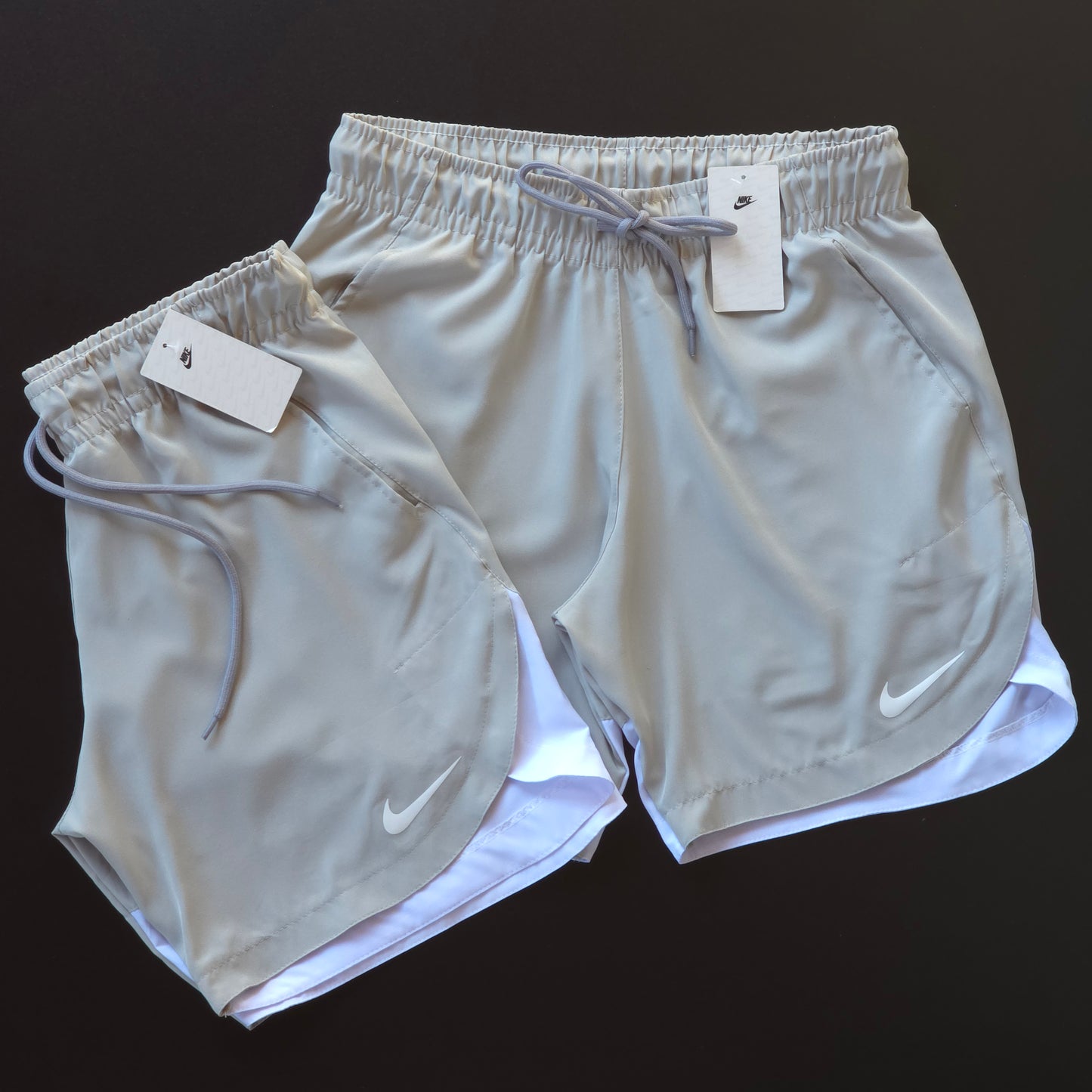 Short Elastano  - Cinza