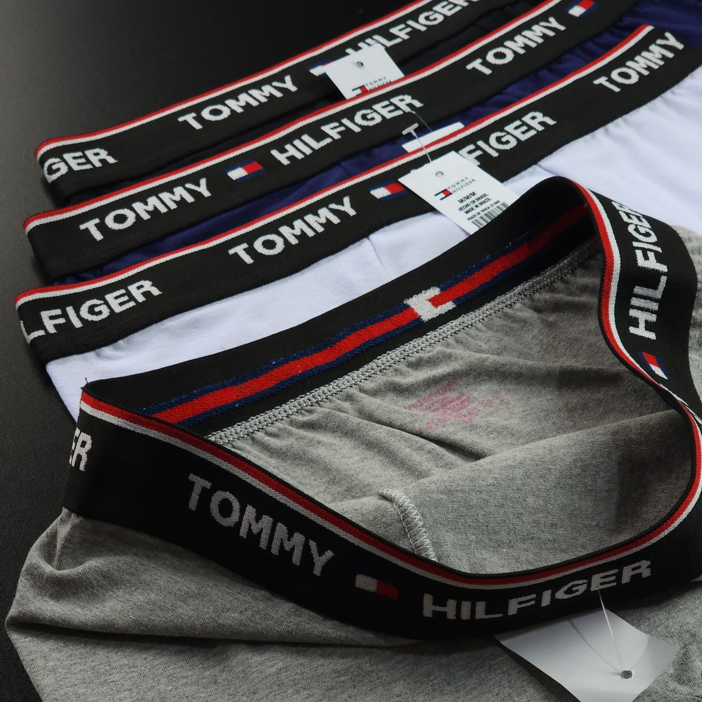 1 GRADE (12 CUECAS) PREMIUM COM 3 CORES SORTIDAS - (4 CAIXINHAS GRÁTIS)