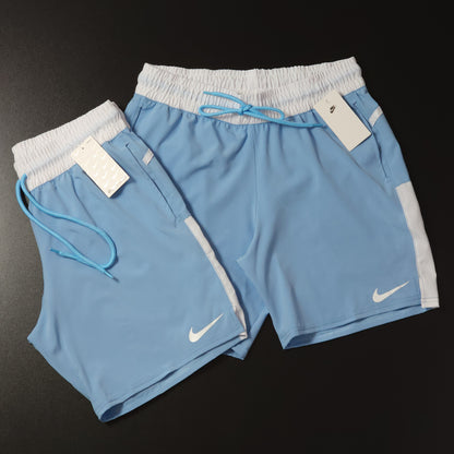 Short Elastano - Azul Bebê