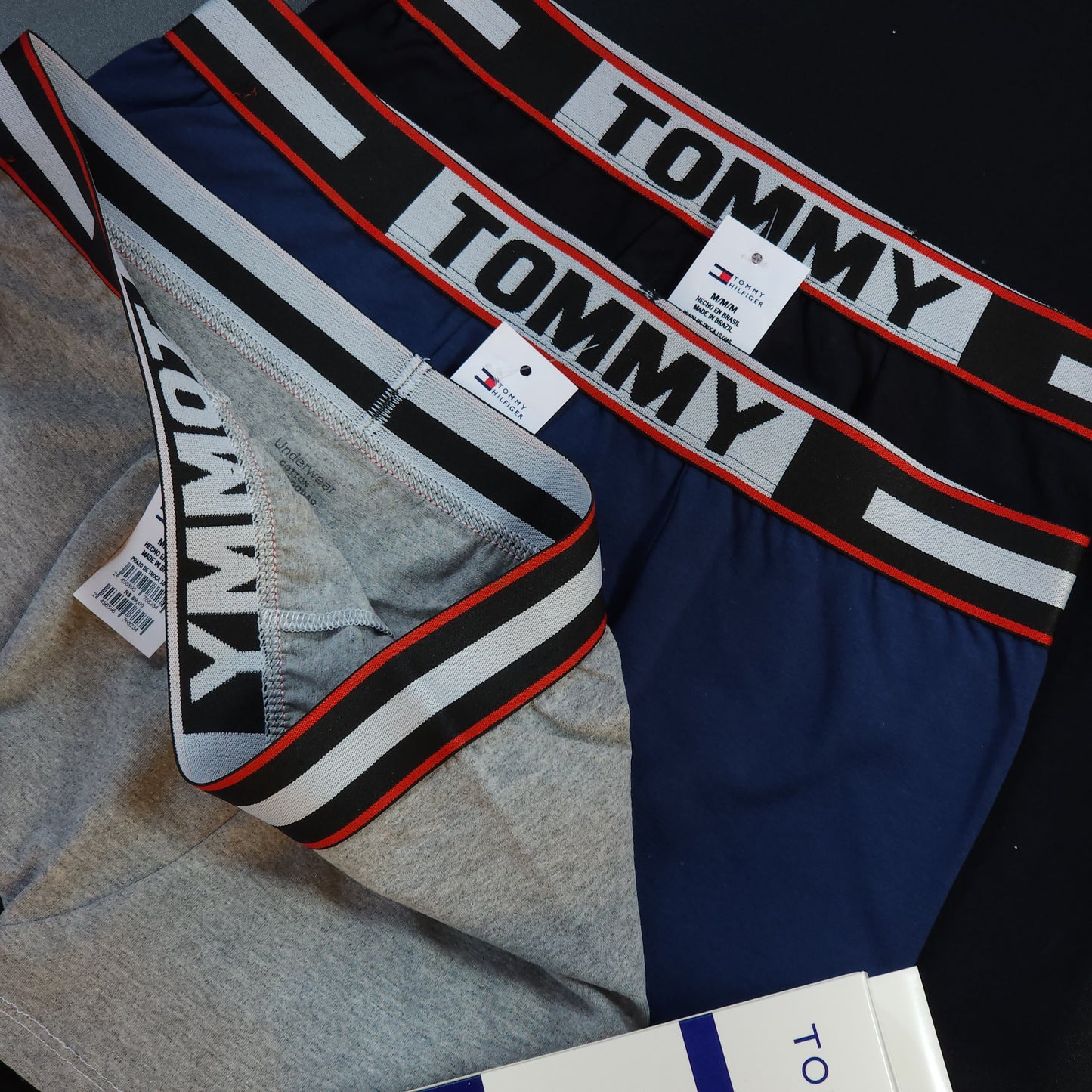 1 GRADE (12 CUECAS) PREMIUM COM 3 CORES SORTIDAS - (4 CAIXINHAS GRÁTIS)