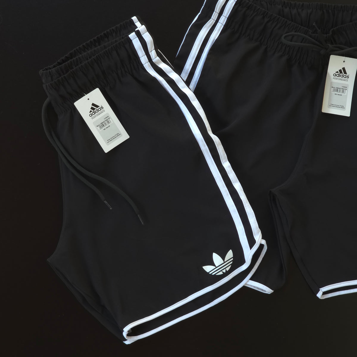 Short Elastano  - Preto