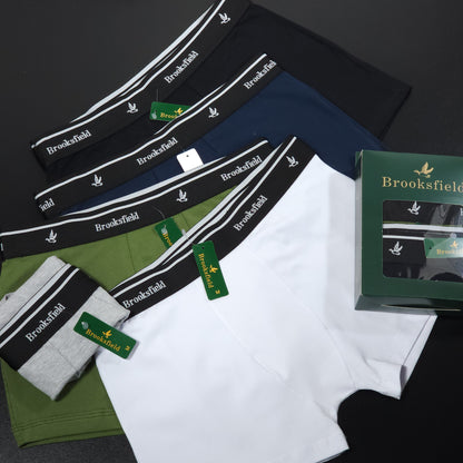 1 Grade - 12 cuecas Linha Luxo com 3 cores sortidas - 4 CAIXINHAS GRÁTIS