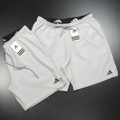 Short Elastano - Cinza