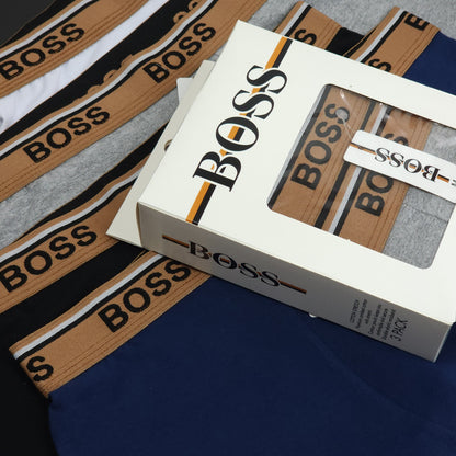 1 GRADE (12 CUECAS) LUXO 3 CORES - (4 CAIXINHAS GRÁTIS)