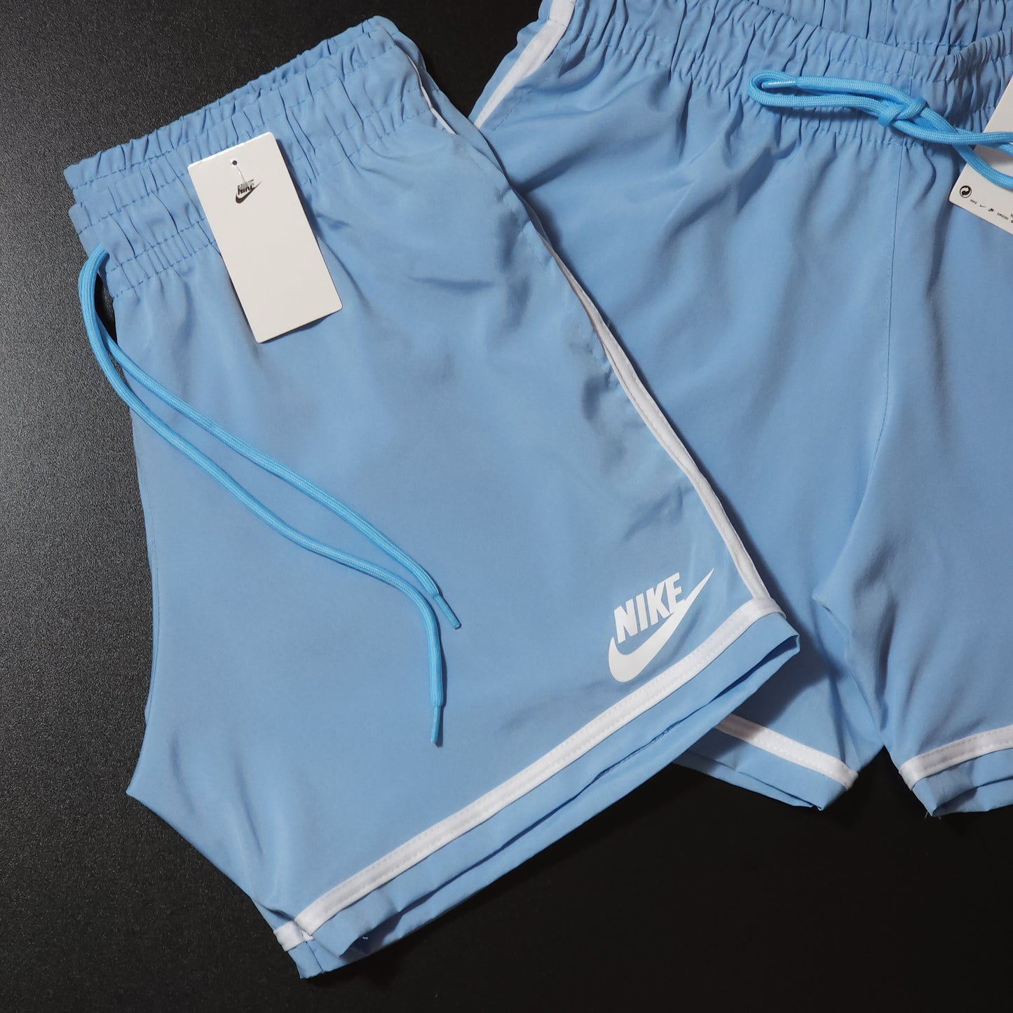 Short Elastano Mauricinho - Azul Bebê