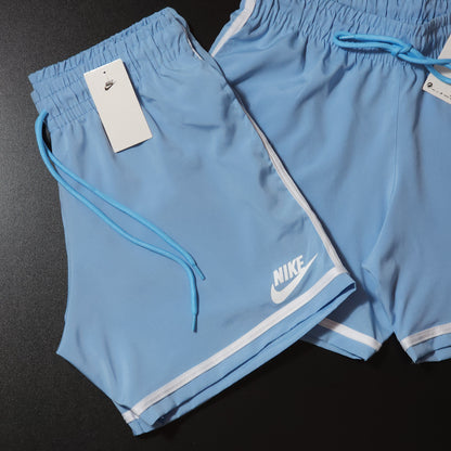 Short Elastano Mauricinho - Azul Bebê