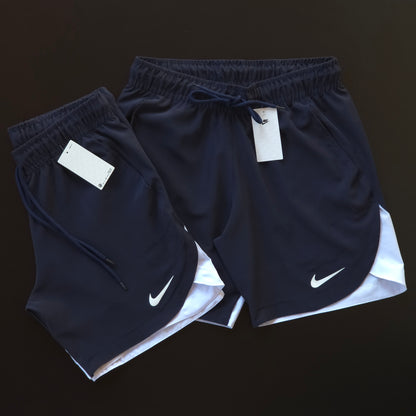 Short Elastano  - Marinho