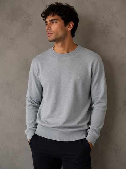 Sueter Premium - cinza mescla