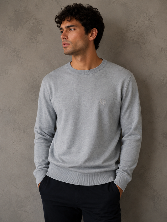 Sueter Premium - cinza mescla