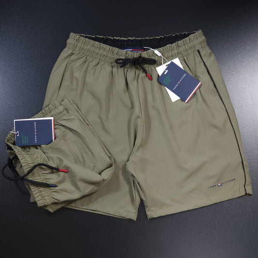 SHORT MAURICINHO LINHA LUXO - VERDE OLIVA
