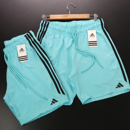 Short Elastano - Azul Bebê