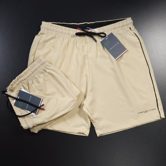 SHORT MAURICINHO LINHA LUXO - BEGE