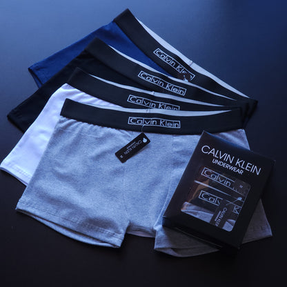 1 GRADE (12 CUECAS) LUXO 3 CORES - (4 CAIXINHAS GRÁTIS)