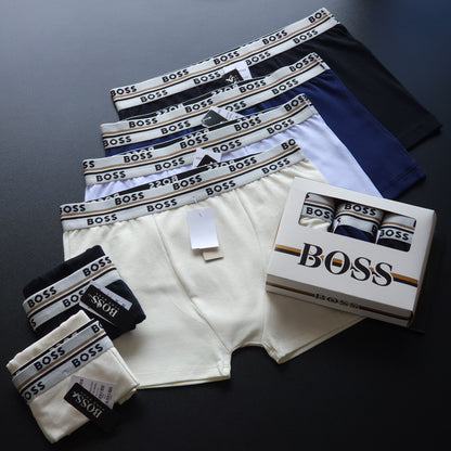 1 GRADE (12 CUECAS) LUXO 3 CORES - (4 CAIXINHAS GRÁTIS)