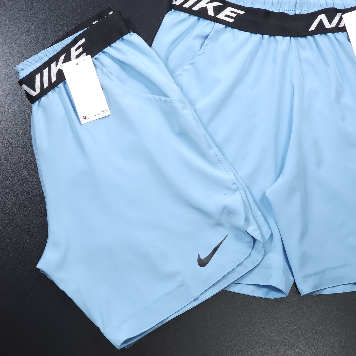 Short Elastano - Azul Bebê