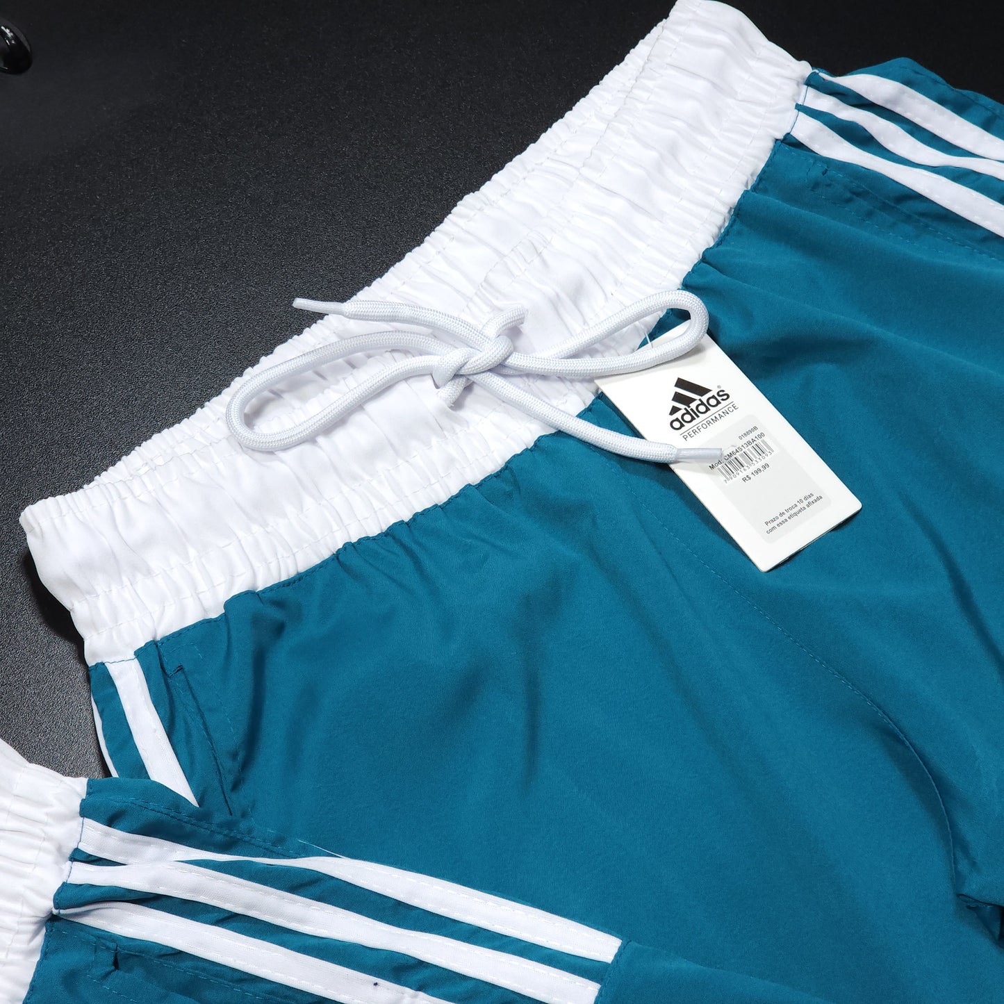 Short Elastano - Verde Petróleo