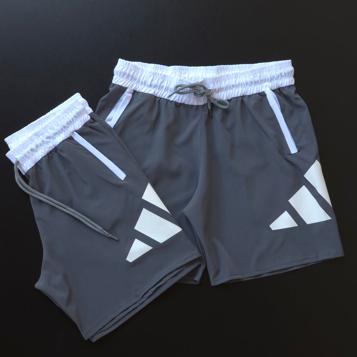 Short Elastano  - Cinza Chumbo – SE339