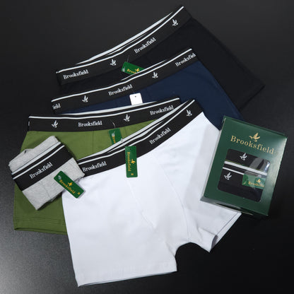 1 Grade - 12 cuecas Linha Luxo com 3 cores sortidas - 4 CAIXINHAS GRÁTIS