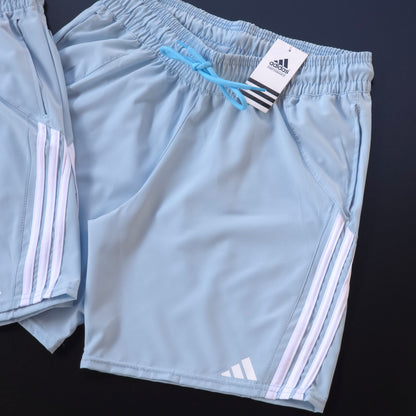 Short Elastano  - Azul Bebê