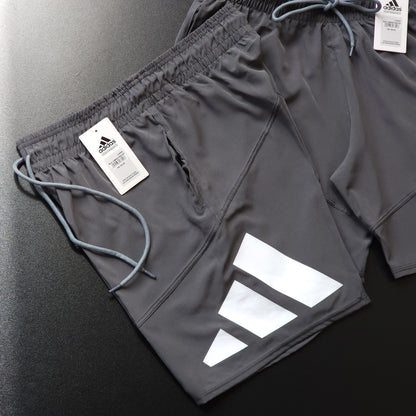 Short Elastano  - Cinza Chumbo