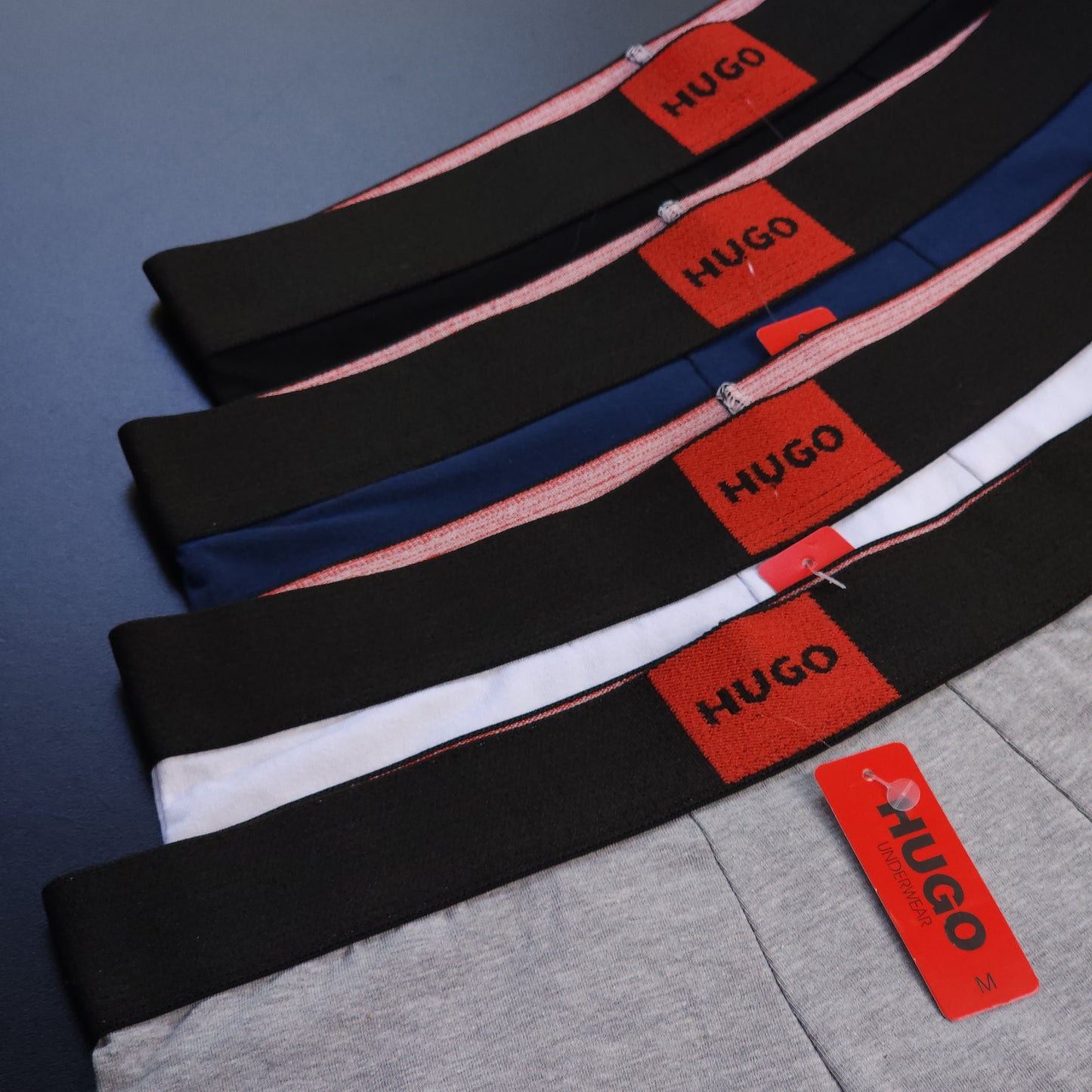 1 GRADE (12 CUECAS) LUXO 3 CORES - (4 CAIXINHAS GRÁTIS)